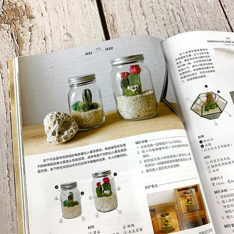 迷你植物園+玻璃瓶裡的小森林（全兩冊）