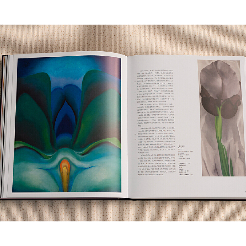 歐姬芙：值得收藏的歐姬芙大畫冊(重達4.1公斤)