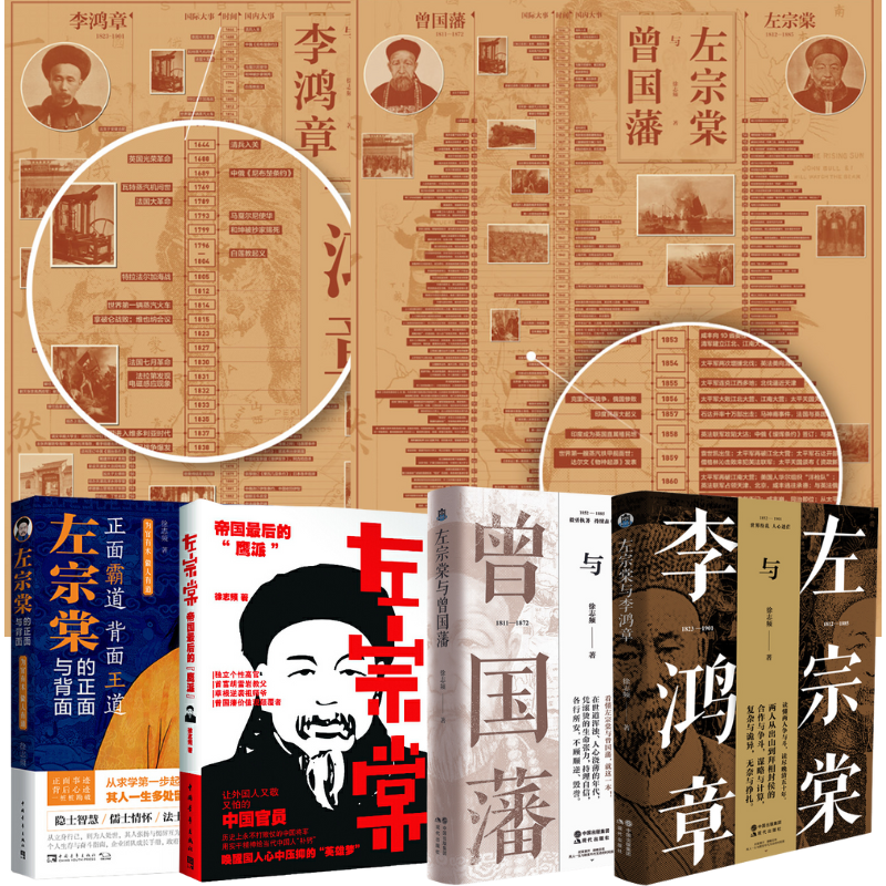 【左宗棠與李鴻章與曾國藩】