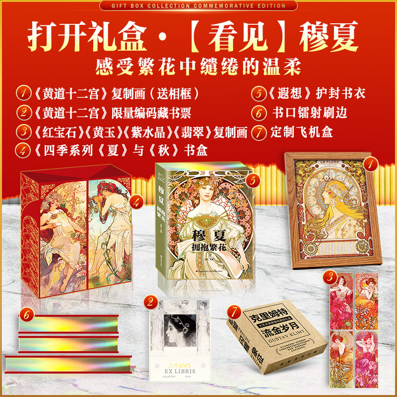 2023新書推薦:穆夏擁抱繁花(禮盒典藏紀念版) 2023新書推薦:穆夏擁抱繁花(禮盒典藏紀念版)