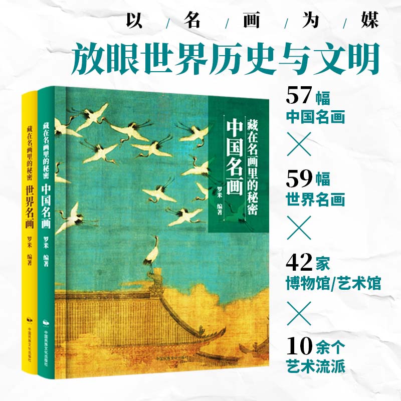 2024新書推薦：藏在名畫裏的祕密（精裝全2冊）