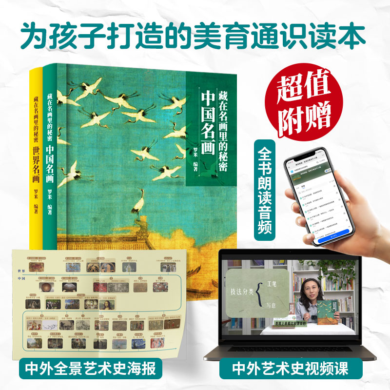 2024新書推薦：藏在名畫裏的祕密（精裝全2冊）