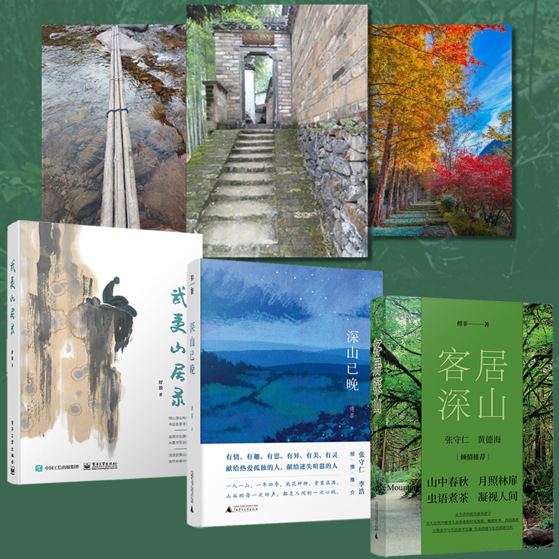 客居深山+深山已晚+武夷山居錄(全三冊)