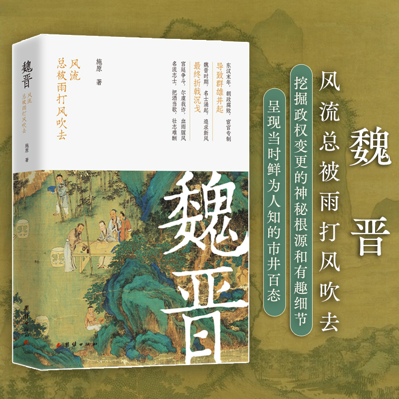 2024新書推薦【魏晉: 風流總被雨打風吹去+歷歷在目之魏晉南北朝+魏晉門閥】共四冊 2024新書推薦【魏晉: 風流總被雨打風吹去+歷歷在目之魏晉南北朝+魏晉門閥】共四冊